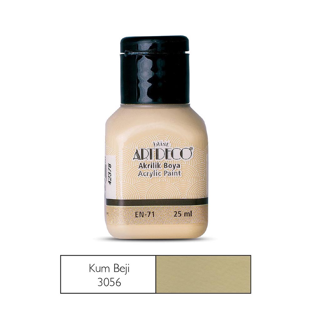 ARTDECO 070A-3056 AKRİLİK BOYA 25ML KUMBEJİ