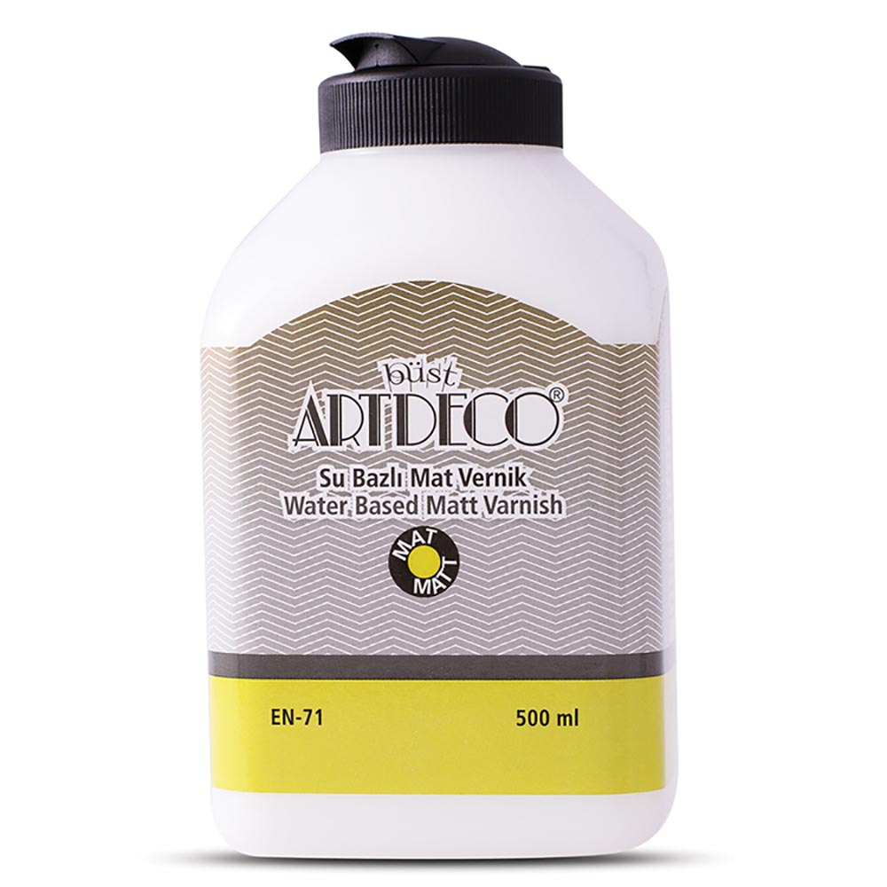 ARTDECO 073-L-002 SU BAZLI MAT VERNİK 500ML