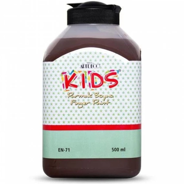 ARTDECO 118L-615 KİDS PARMAK BOYA 500ML KAHVERENGİ
