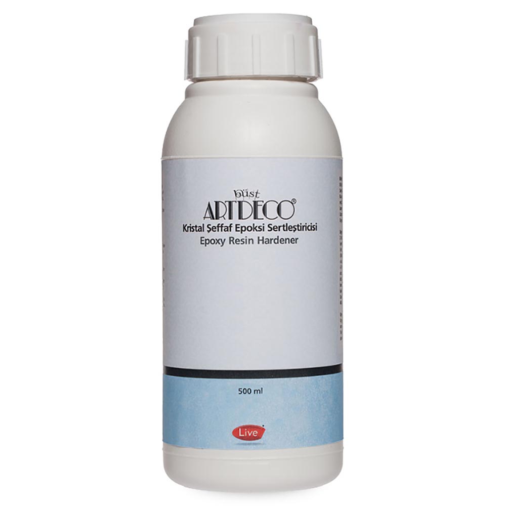 ARTDECO 054L-02 KRİSTAL ŞEFFAF EPOKSİ SERTL 500ML