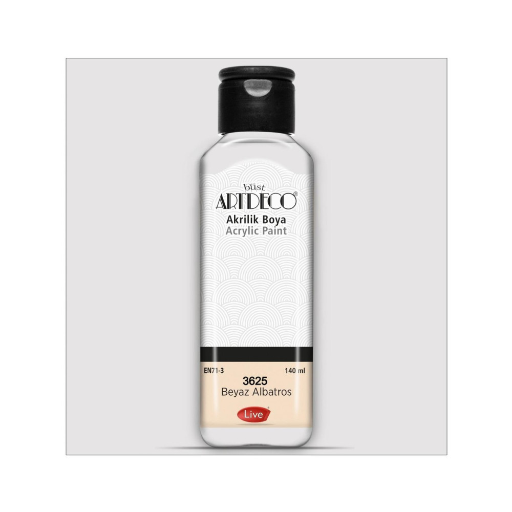 ARTDECO 070R-3622 AKRİLİK BOYA 140ML ROMANTİK BEYAZ