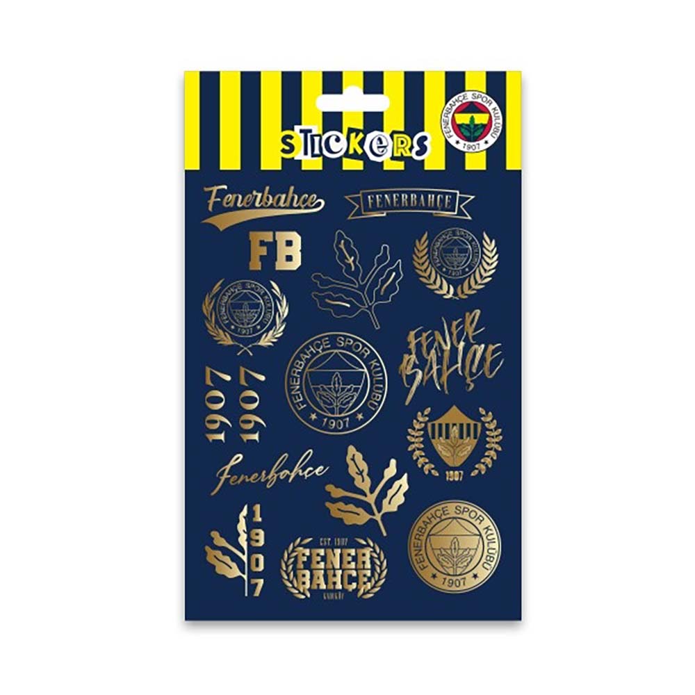 PİOLENT FBST26002 FENERBAHÇE LACİVERT GOLD STİCKER
