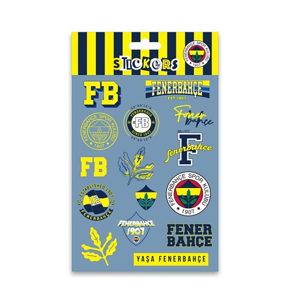 PİOLENT FBST26005 FENERBAHÇE BUZ MAVİSİ STİCKER