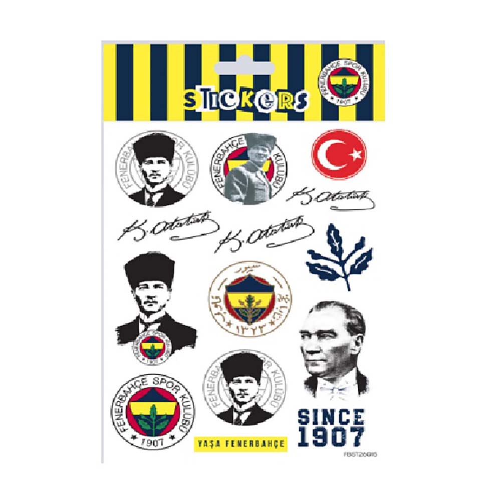 PİOLENT FBST26015 FENERBAHÇE ATATÜRK STİCKER
