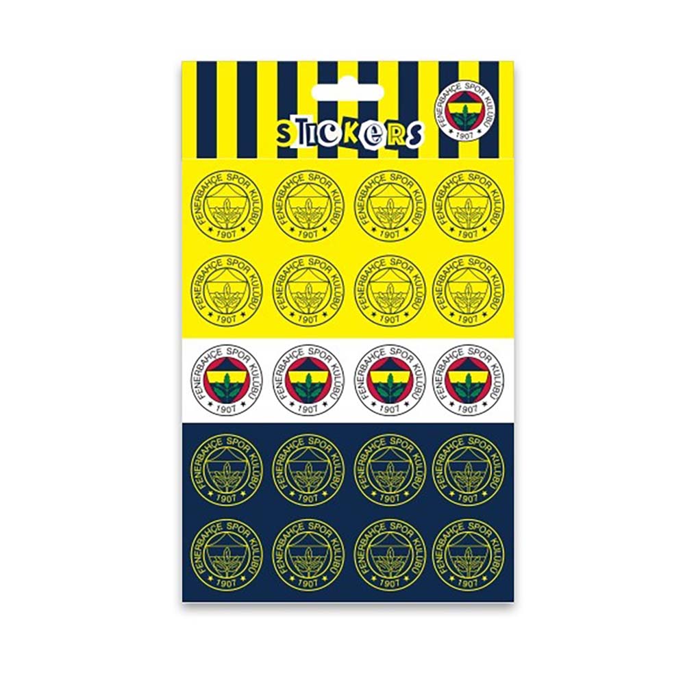PİOLENT FBST26016 FENERBAHÇE SARI LACİVERT ARMA STİCKER
