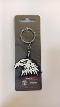 PİOLENT BJKSILD26006 SİLİKON ANAHTARLIK BEŞİKTAŞ KARTAL