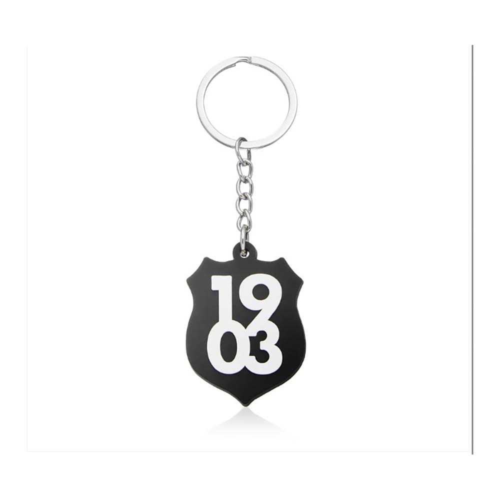 PİOLENT BJKSILD26007 SİLİKON ANAHTARLIK BEŞİKTAŞ 1903 ARMA