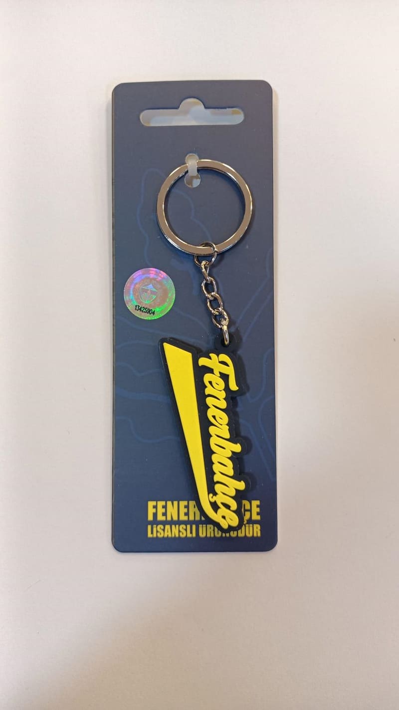 PİOLENT FBSILD26003 SİLİKON ANAHTARLIK FENERBAHÇE EL YAZI