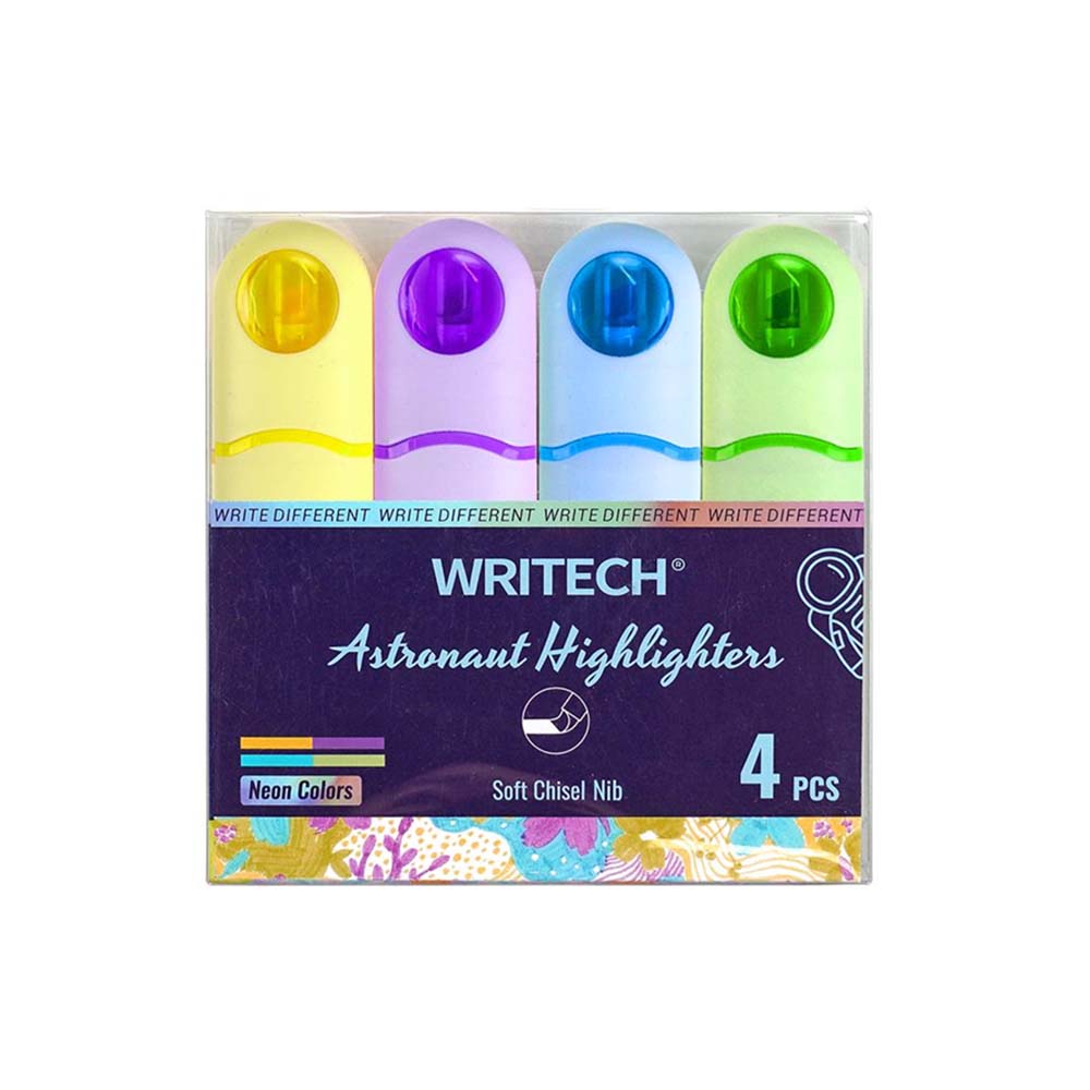 WRITECH W-8154 FOSFORLU KALEM ASTRONOT NEON 4LÜ SET