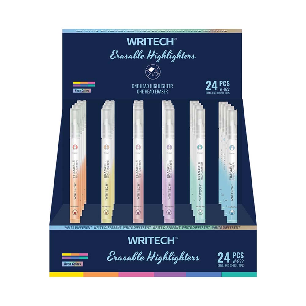 WRITECH W-822 FOSFORLU KALEM SİLİNEBİLİR 24LÜ STN