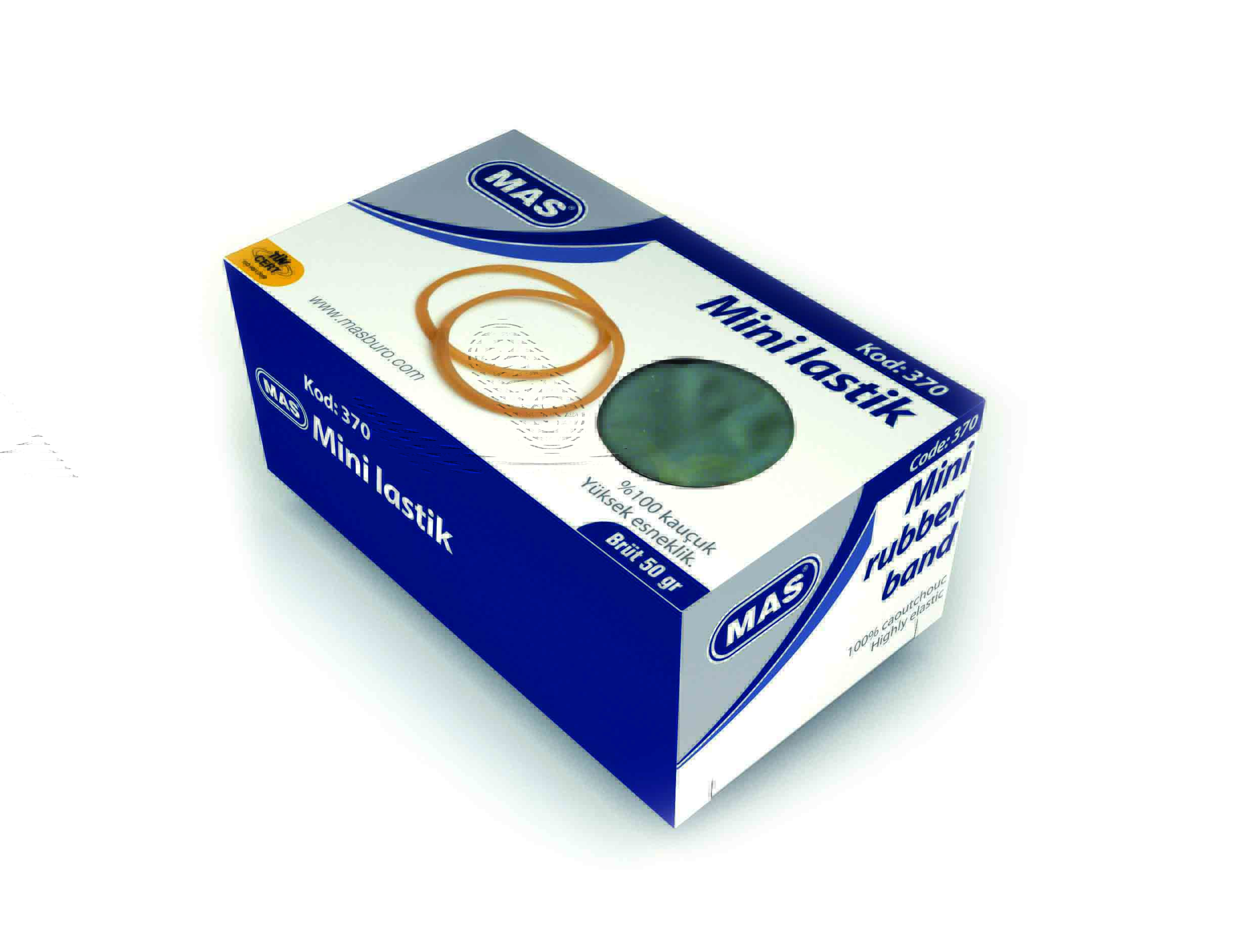MAS 0370 PAKET LASTİĞİ MİNİ 50GR