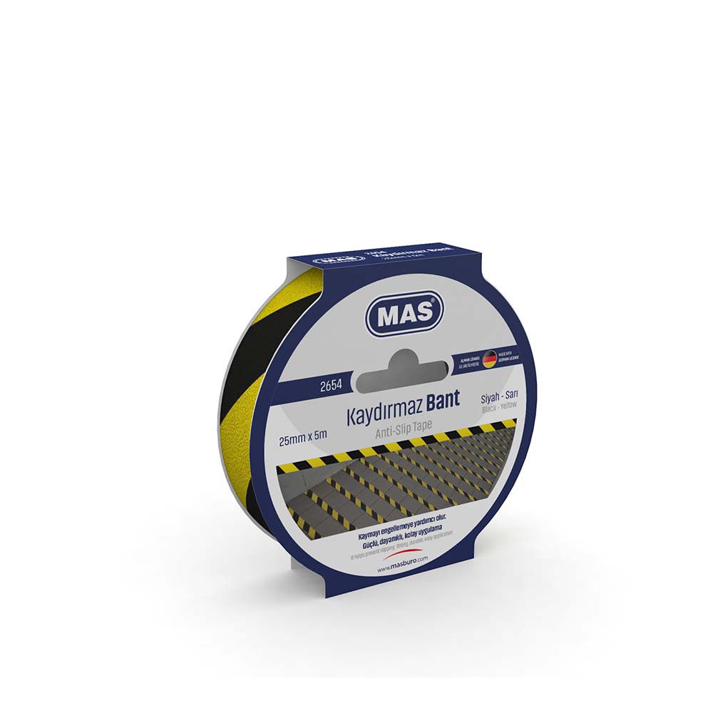 MAS 2654 KAYDIRMAZ BANT 25MMX 5 MT