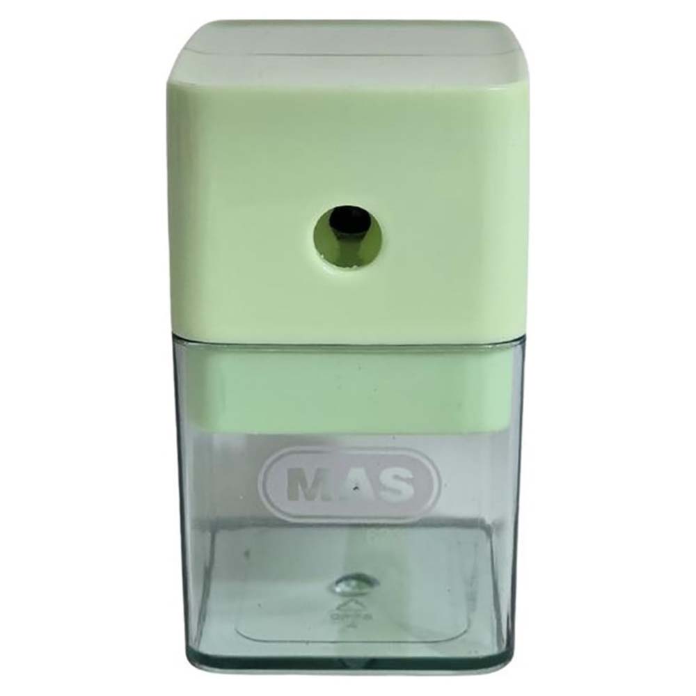 MAS 6734 KALEMTRAŞ KOLLU MASA TİPİ PLASTİK KÜÇÜK YEŞİL