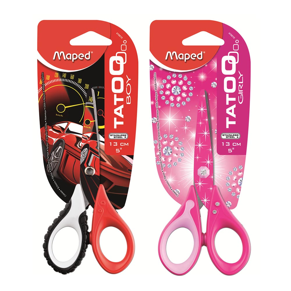 MAPED 470010 MAKAS TATOO ARABA&KIZ ÇOCUK 13CM
