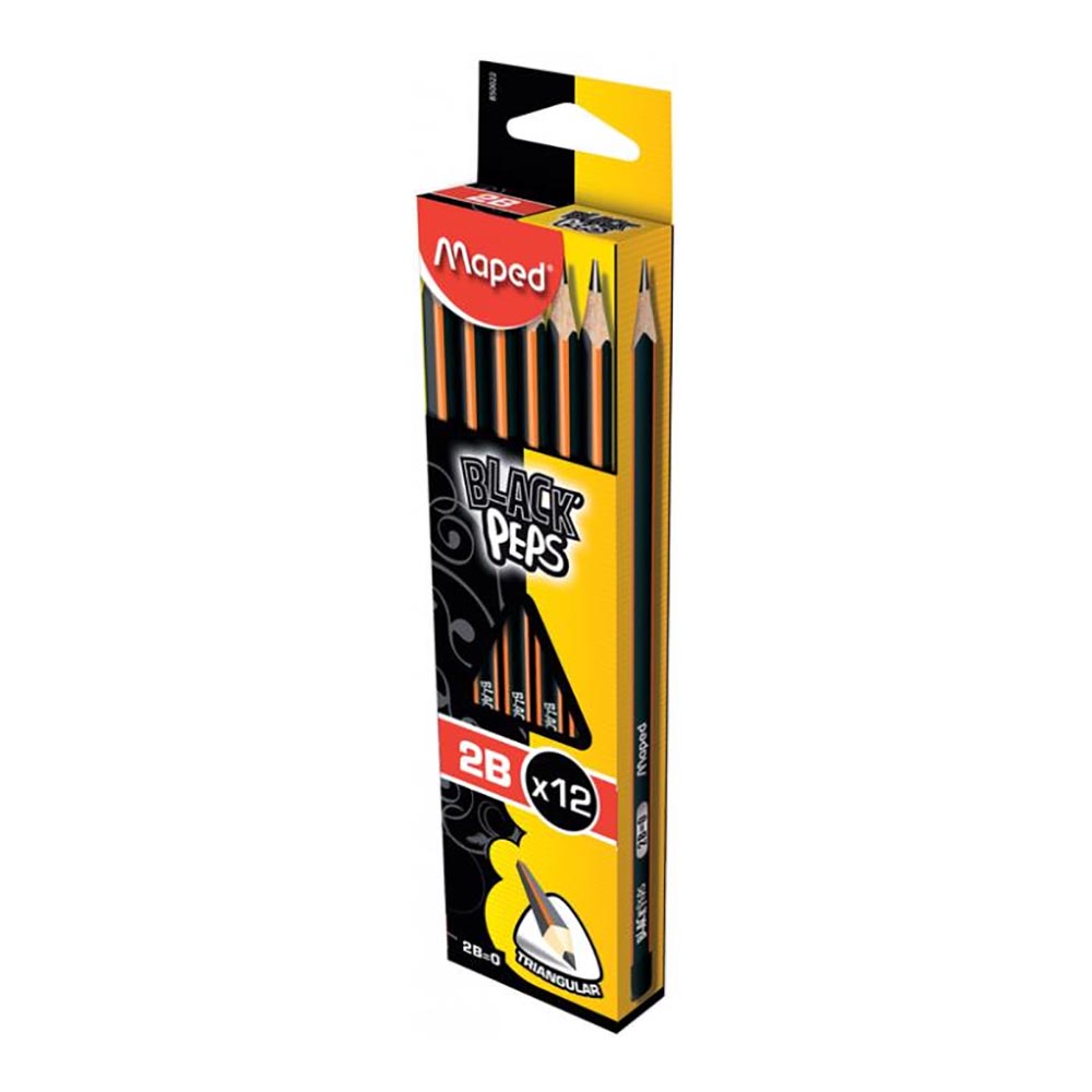 MAPED 850022 KURŞUN KALEM 2B 12Lİ KT