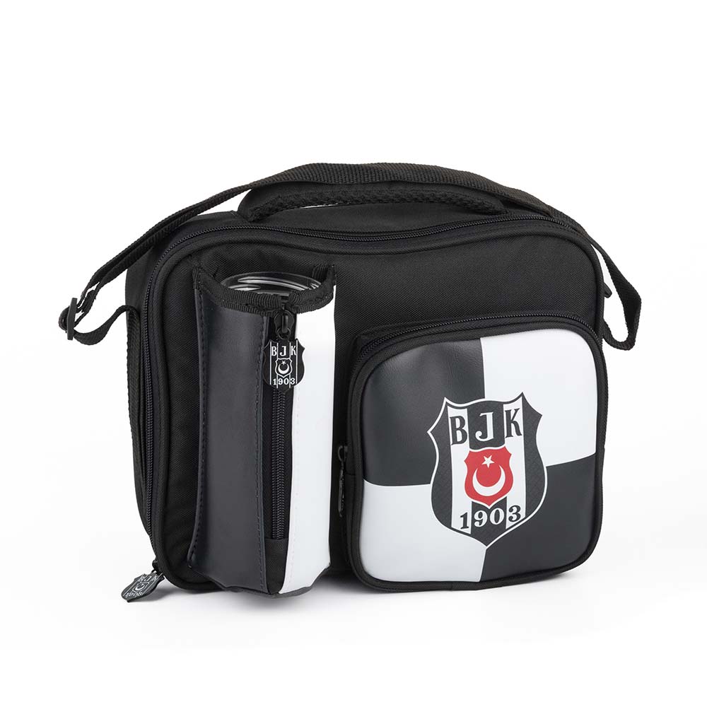 ME 25362 BESLENME ÇANTASI BEŞİKTAŞ 1903 LOGO SUNİ DERİ