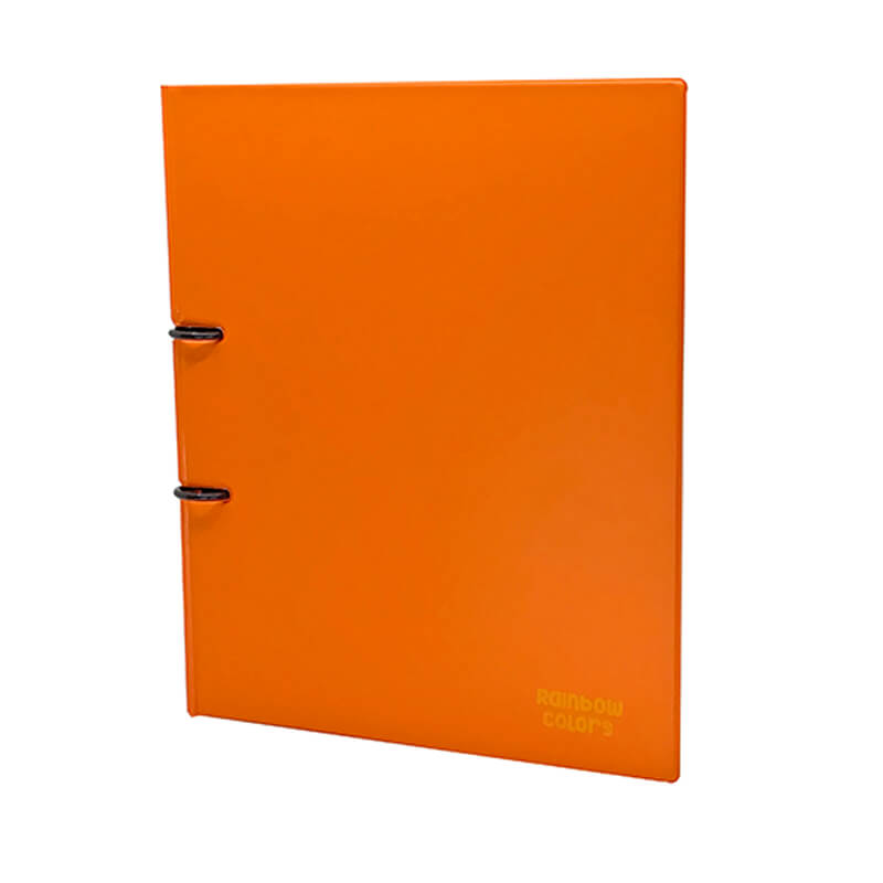 ÖNDER 121-18 RAİNBOW COLORS KLASÖR 2 HALKA TURUNCU