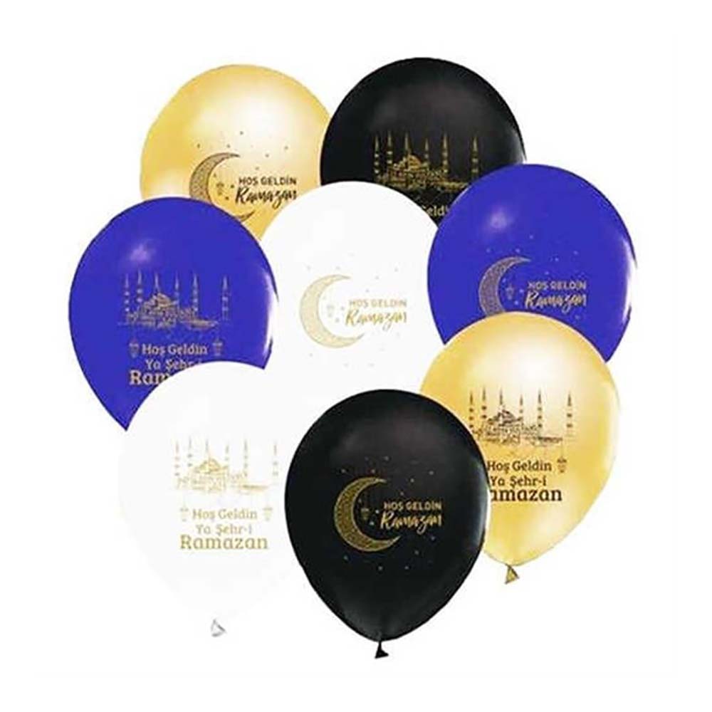 SÜSCÜ RAMAZAN BASKILI BALON 100LÜ KRŞ
