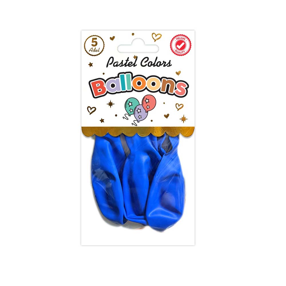SÜSCÜ BALON 10LU PK PASTEL MAVİ