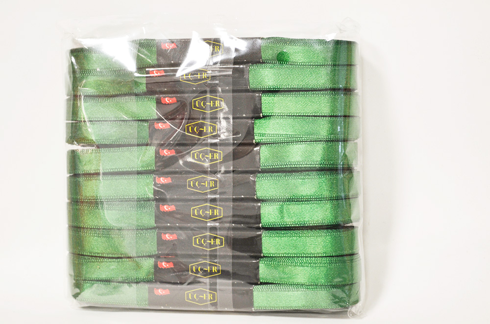 ORCA 1CM SATEN KURDELE 10M (10AD) YEŞİL