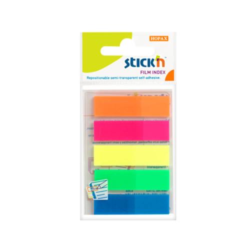 GIPTA 21050 STICK'N 45X12 NEON FİLM AYRAÇ 5 RENK 25YP