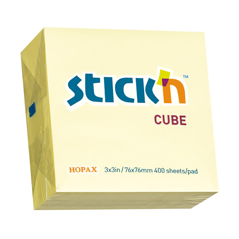 GIPTA 21072 STICK'N 76X76 KUP BLOK P ASTEL SARI 400YP