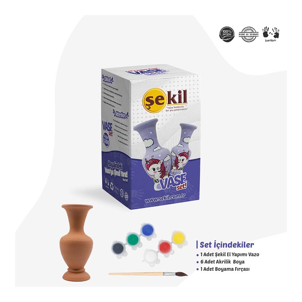 ŞEKİL SERAMİK VAZO SETİ