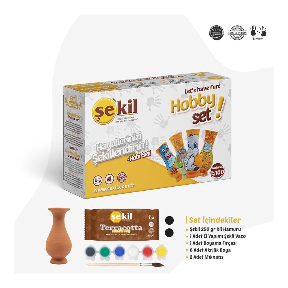 ŞEKİL SERAMİK HOBİ SETİ