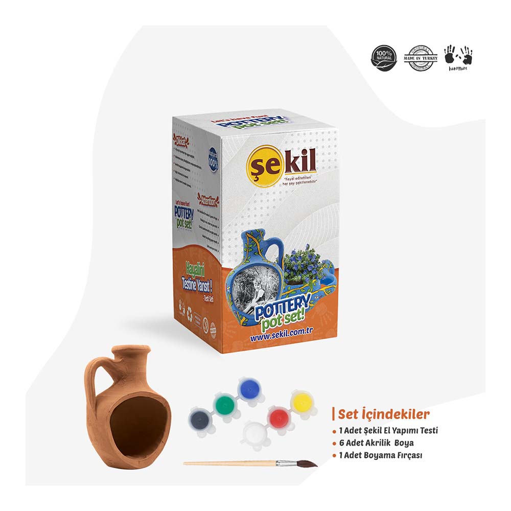 ŞEKİL SERAMİK TESTİ SETİ