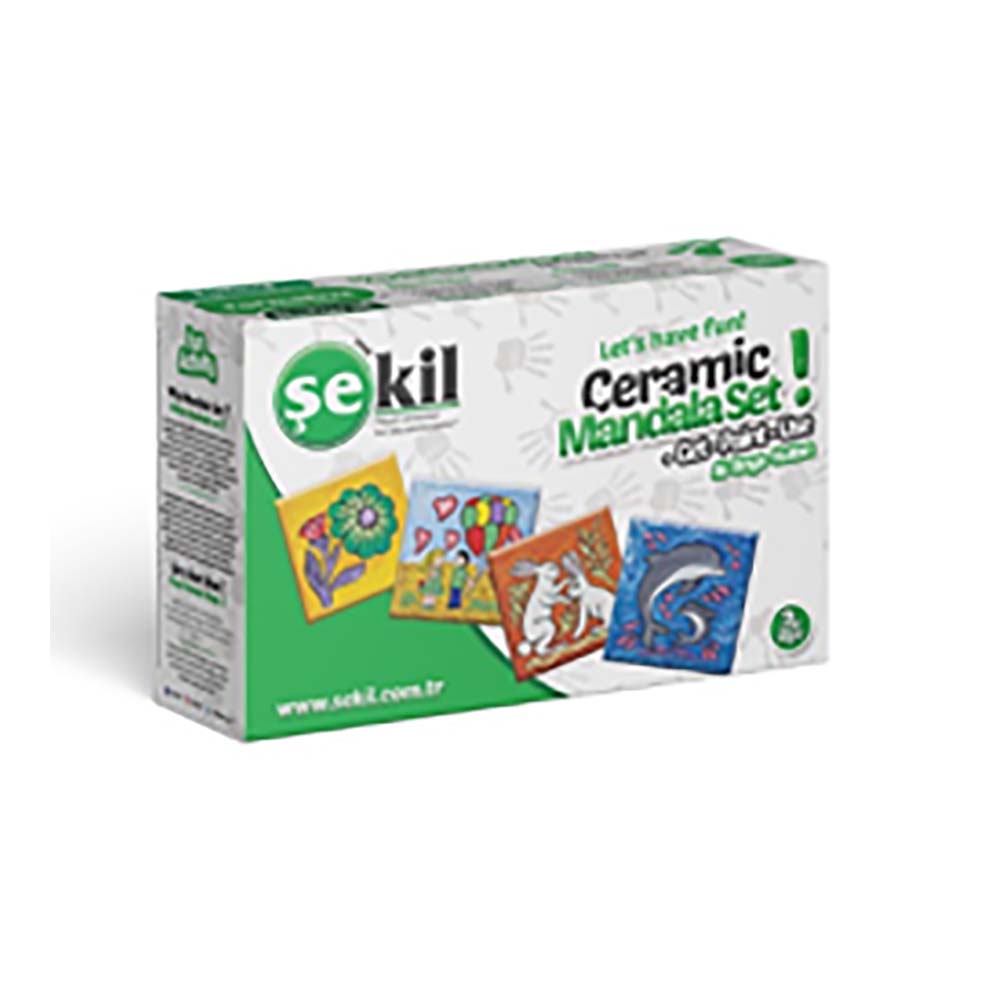 ŞEKİL SERAMİK MANDALA SETİ