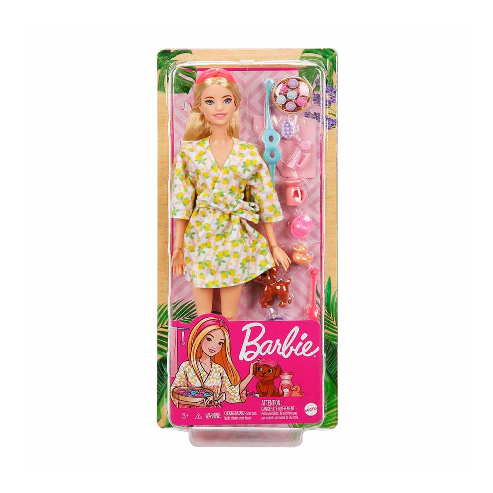 MATTEL HKT90 BARBIE'NİN SPA GÜNÜ BEBEKLERİ SARIŞIN