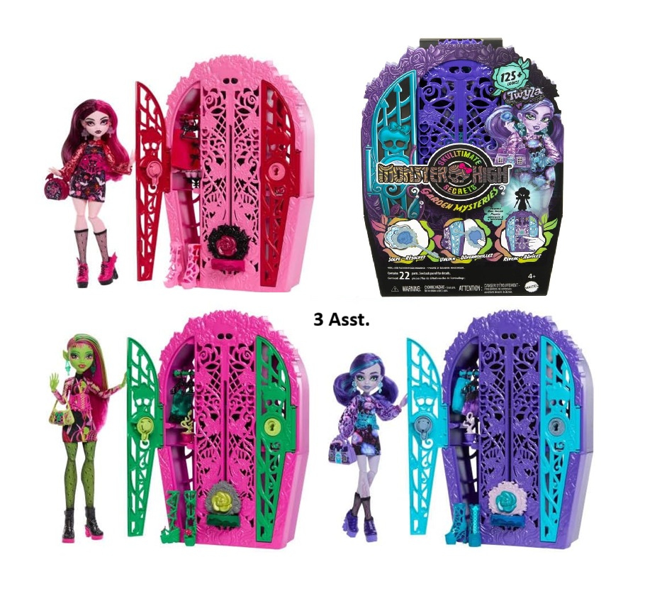 MATTEL HYT74 MH GİZEMLİ BAHÇE SERİSİ TWYLA 4