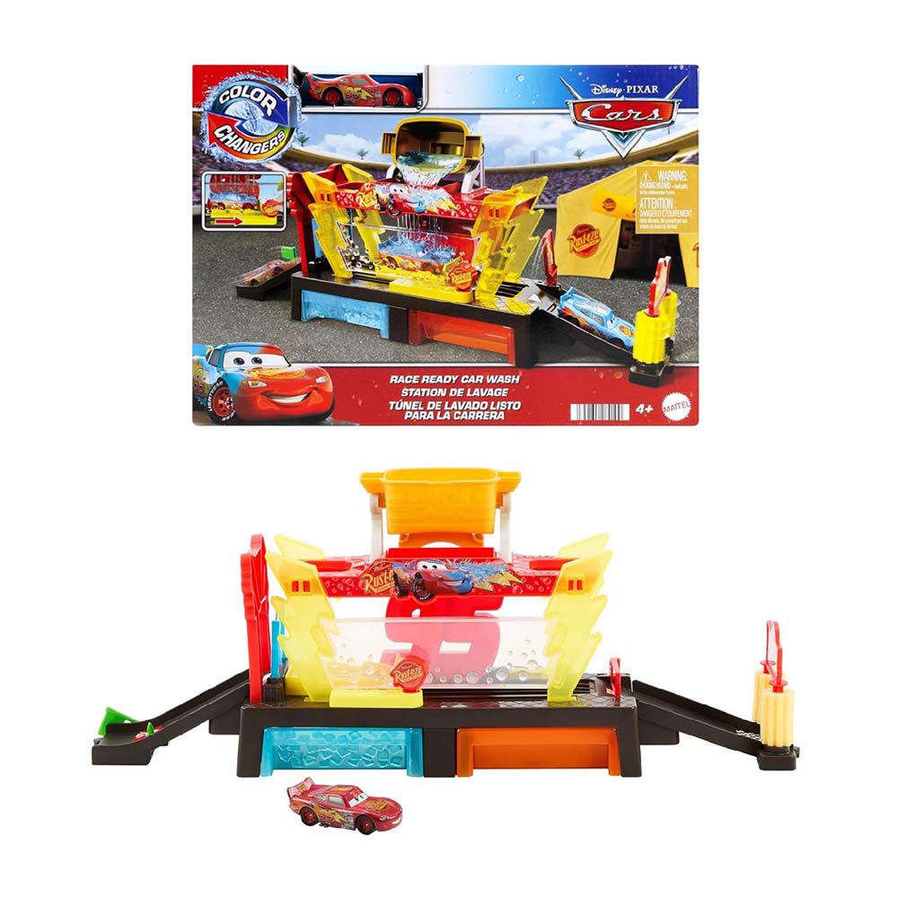 MATTEL JBM70 CARS RENK DEG.MCQUEEN ILE YIKAMA OY 3