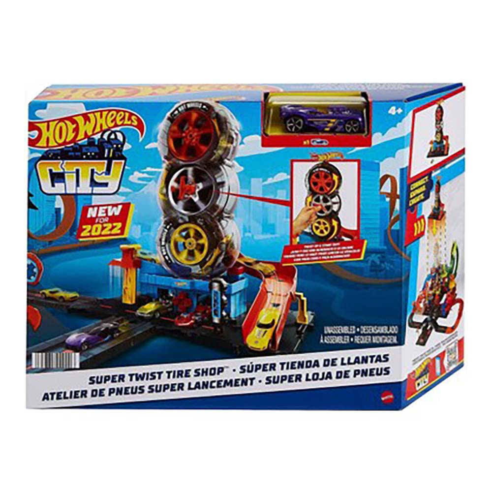 MATTEL HDP02 HOT WHEELS TEKERLEK KULESI PISTI 2