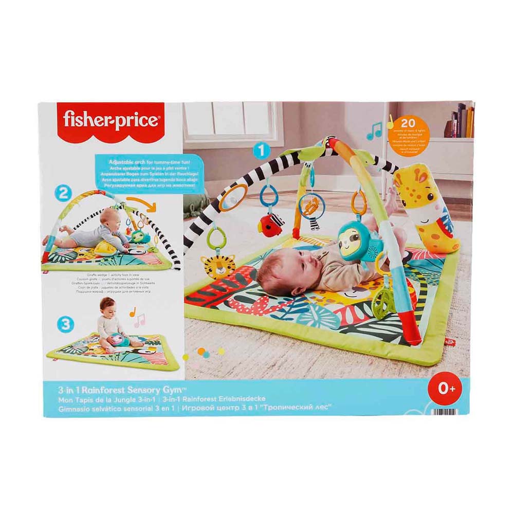 MATTEL HJW08 FİSHER PRİCE 3'1 YAGMUR ORMANI JİMNASTİK MERKEZİ