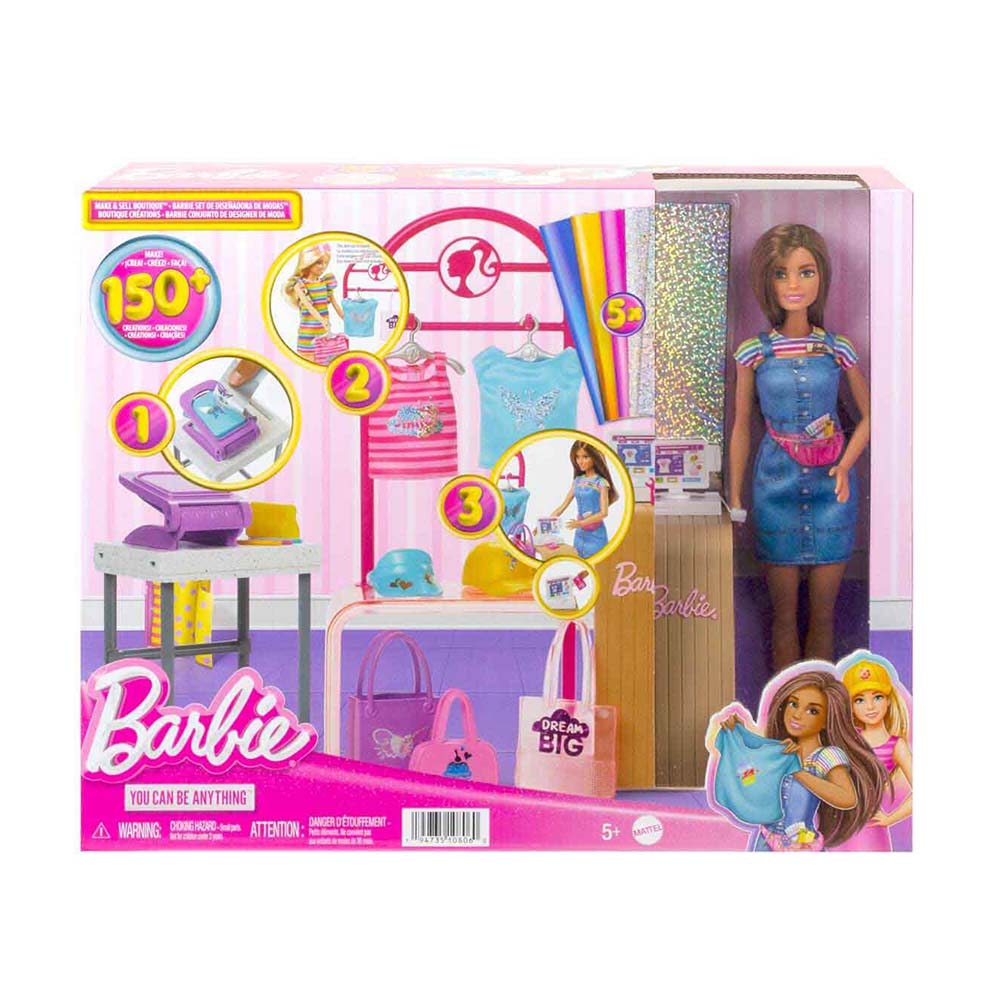 MATTEL HKT78 BARBİE'NİN TASARIM BUTİĞİ 2