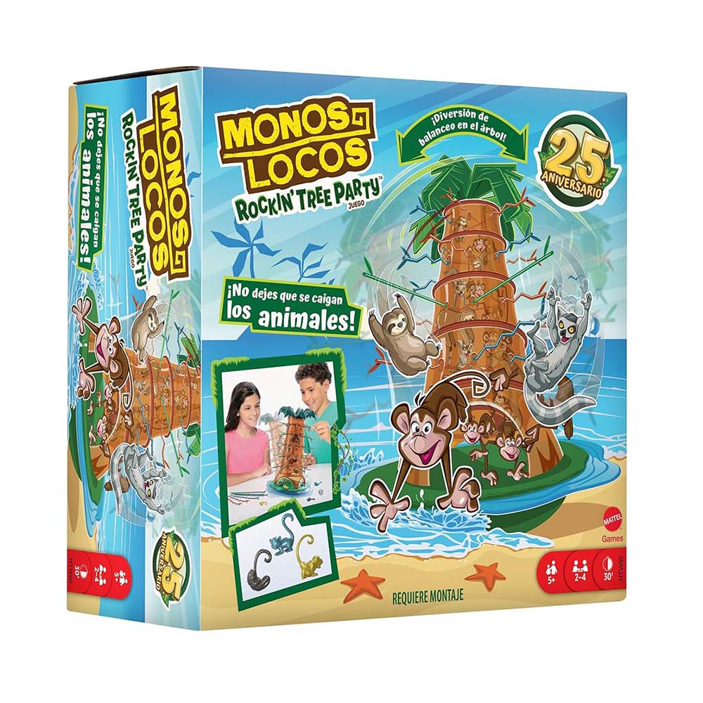 MATTEL HTW65 TUMBLİN MONKEYS 25.YIL ÖZEL KUTU OYUNU