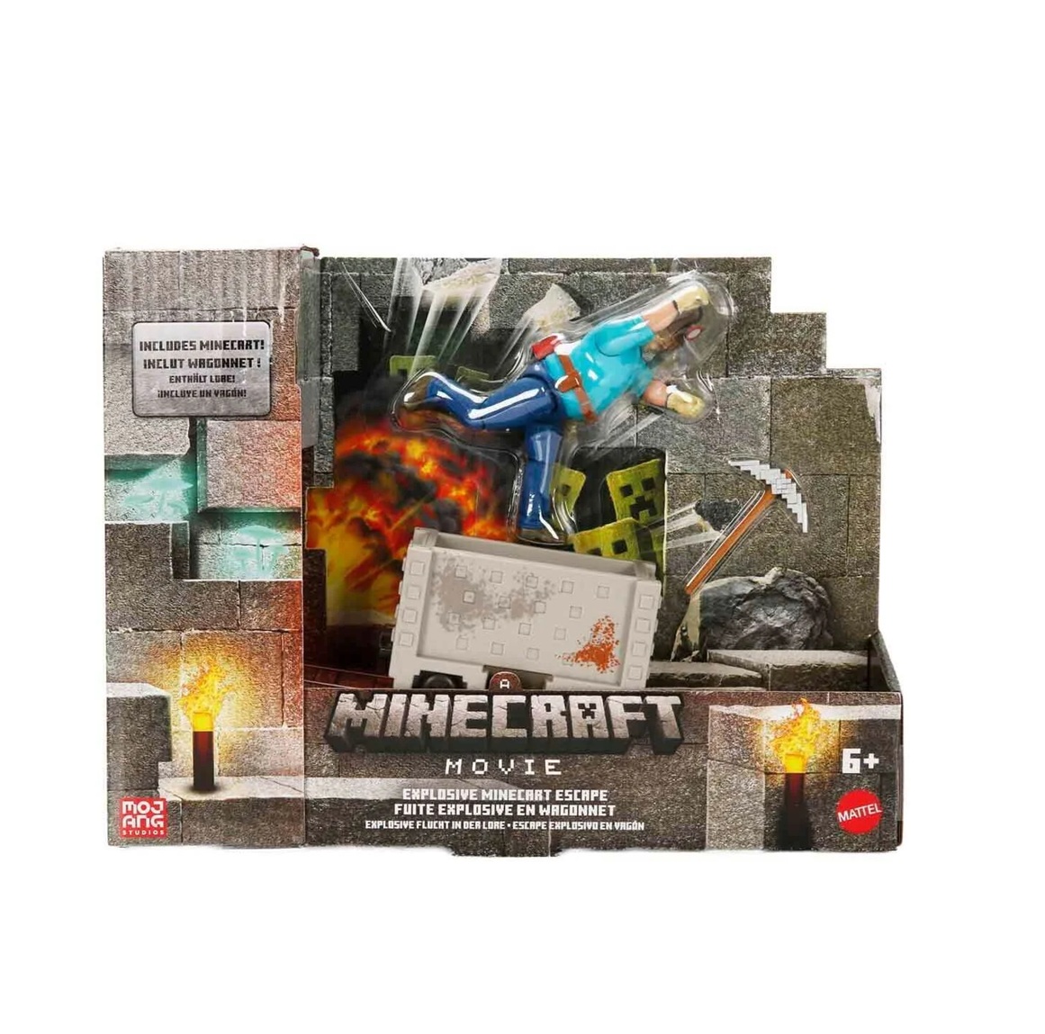 MATTEL JGP20 MINECRAFT STEVE MUHTEŞEM KACIŞ SETi 5