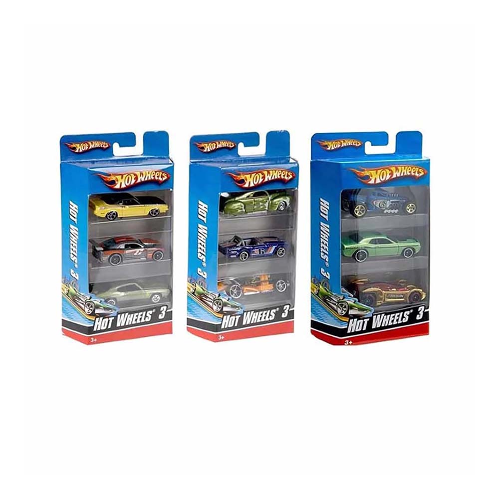 MATTEL K5904 HW ÜÇLÜ ARABA SETI 4-12