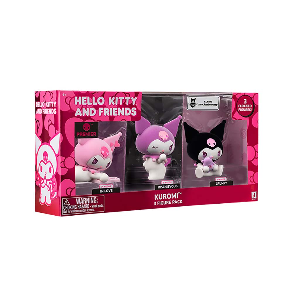 HELLO KİTTY HKT 0460 HELLO KİTTY 3LÜ KUROMİ 10 CM