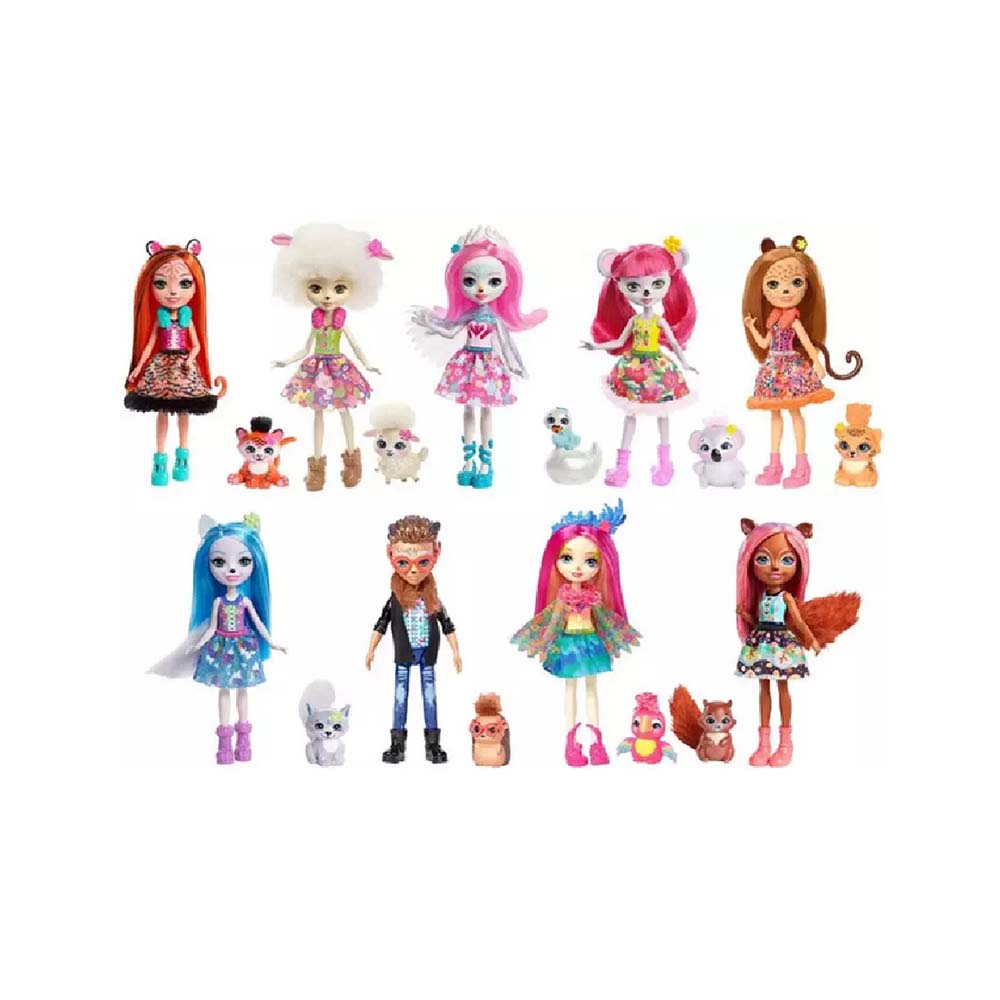 MATTEL FNH22 ENCHANTIMALS POP.KARAKTER BEBEKLİ