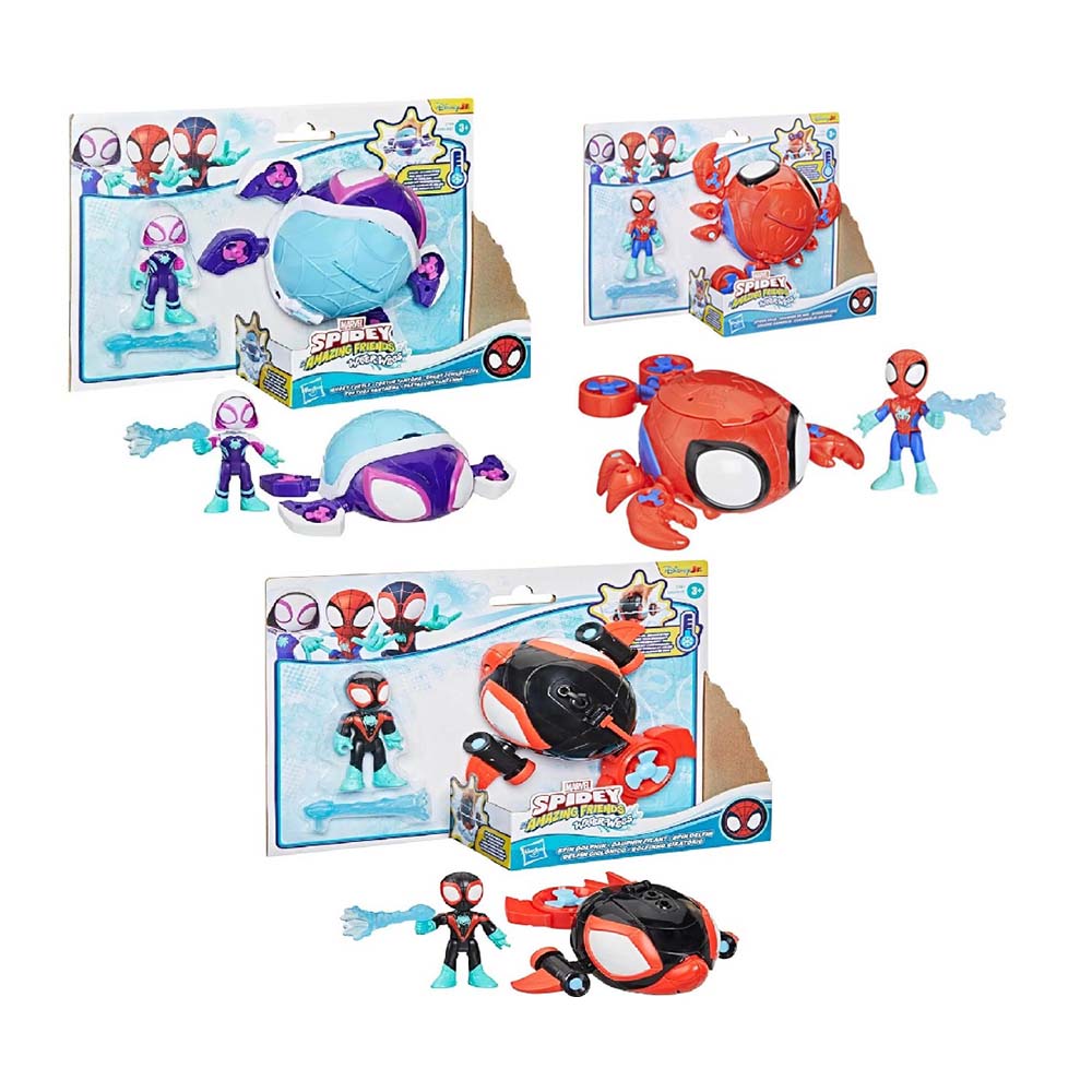 HASBRO G0663 SPİDEY& FRİENDS WATERWEBS ARAÇ VE FİGÜR