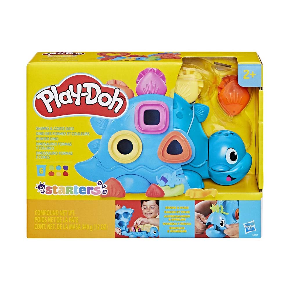 HASBRO G0491 PLAY-DOH SHAPES AND COLORS DİNO