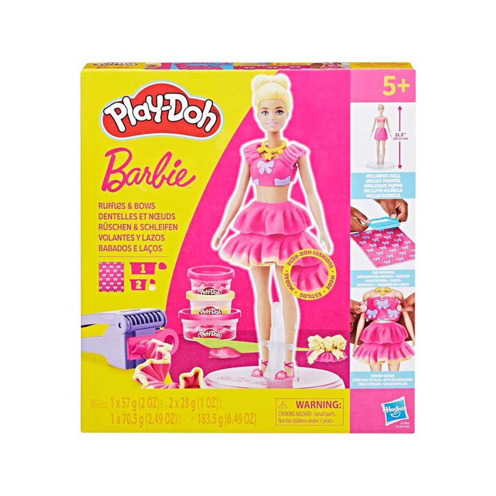 HASBRO G1361 PLAY-DOH BARBIE RUFFLES AND BOWS 6