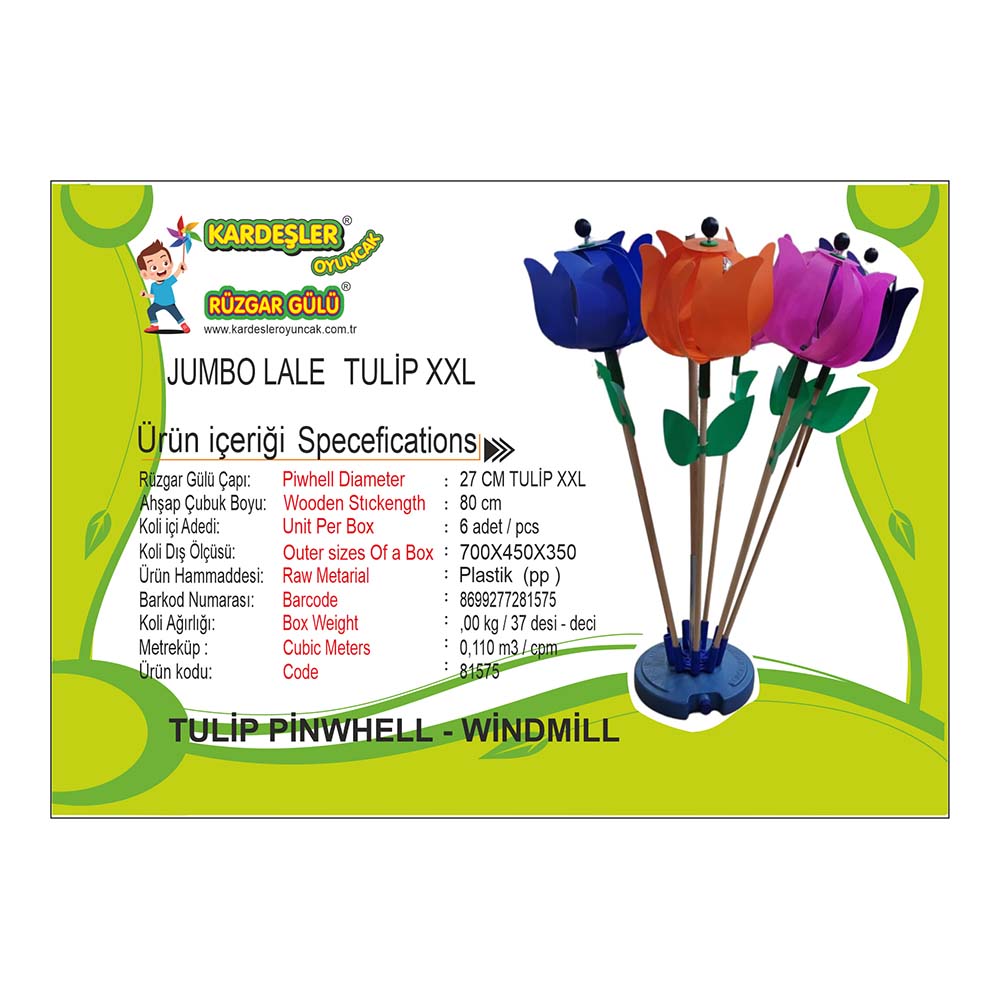 KARDEŞLER 81575 RÜZGAR GÜLÜ LALE NO:7