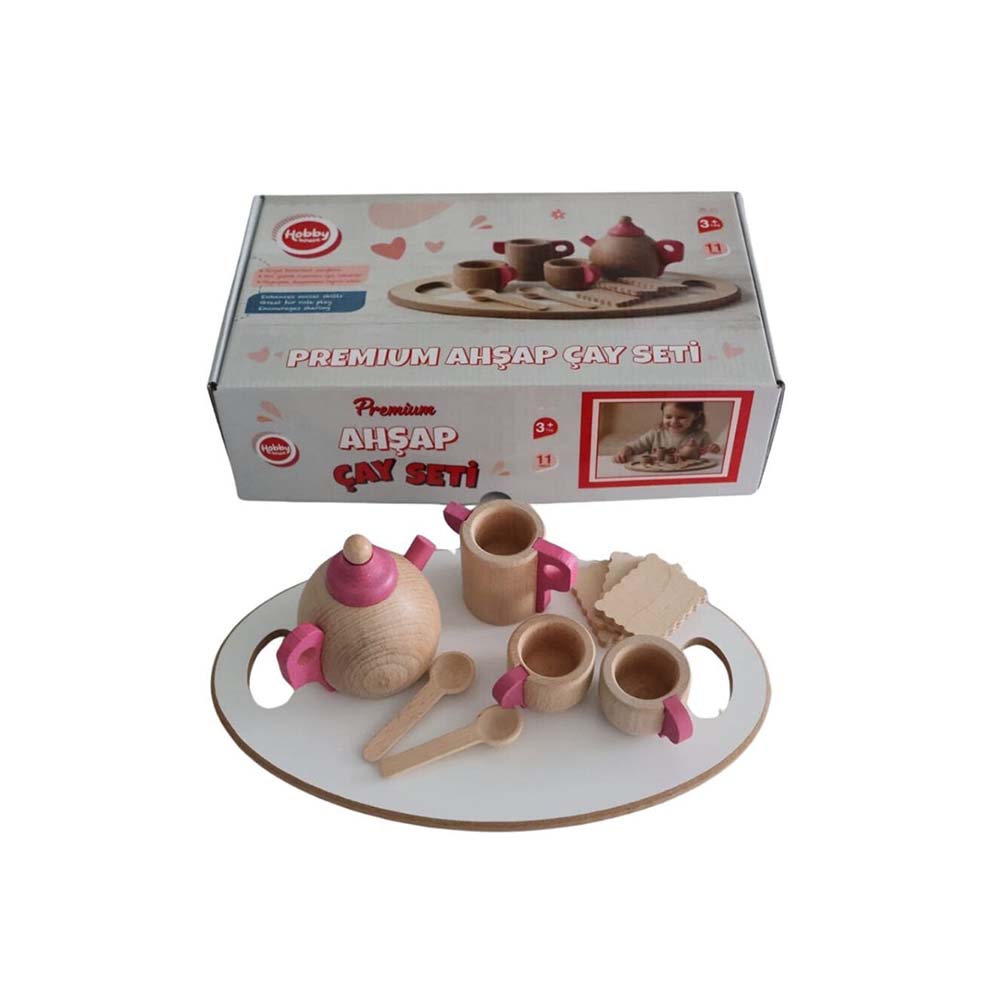HOBBY HOUSE HH-2033 AHŞAP PREIMUM ÇAY SETİ