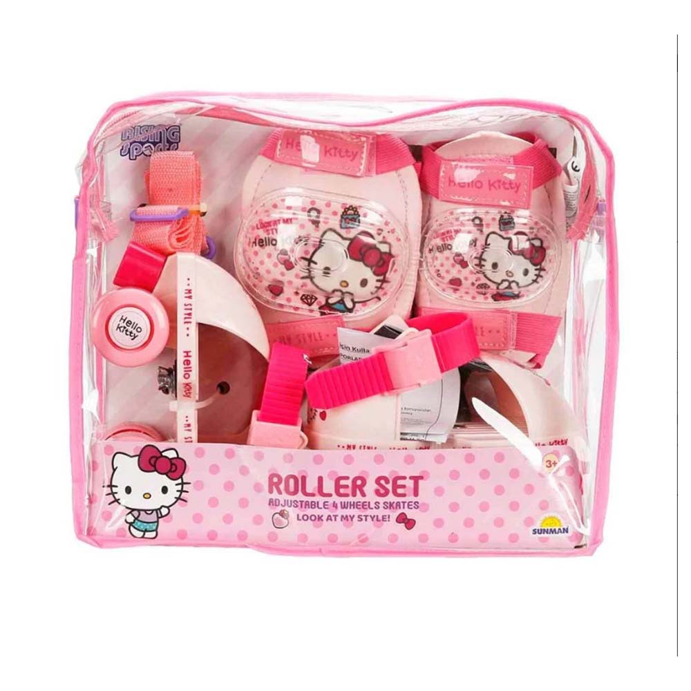 SUNMAN 6421 PATEN SET QUAD HELLO KITTY DİZLİK DİRSEKLİKLİ 25-31