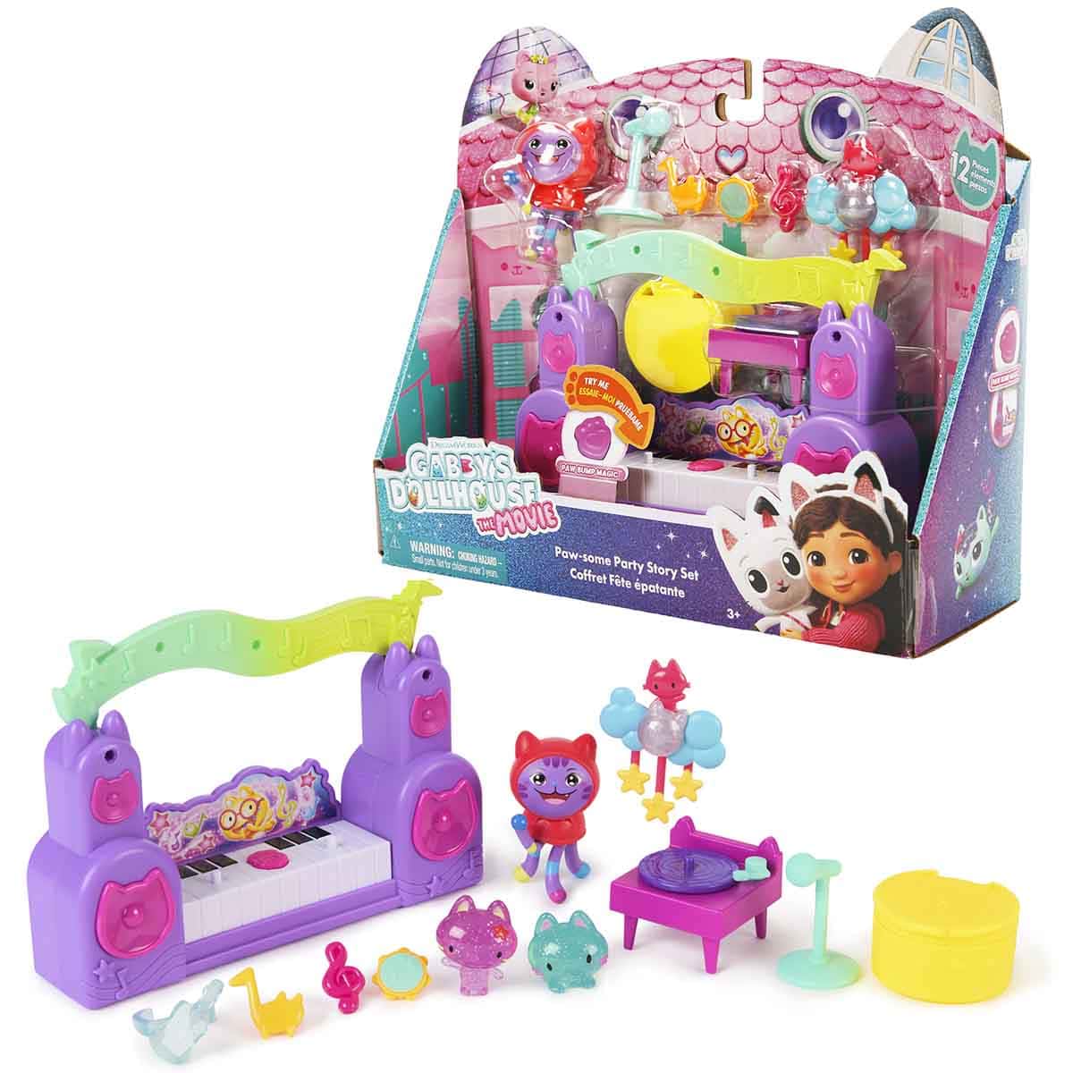 SUNMAN S01008535 FİGÜR SET GABBY S DOLLHOUSE MUHTEŞEM PARTİ SETİ 12PRÇ