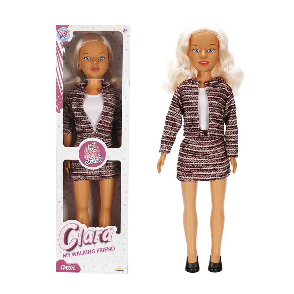 SUNMAN S00006588 MNK.BEBEK CLARA CLASSIC WALKING DOLL 80CM.