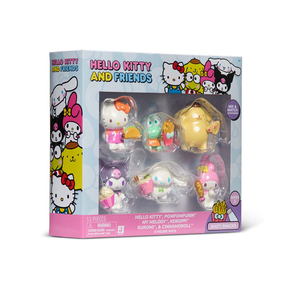 GIOCHI HKT0143 HELLO KİTTY 6 LI FİGÜR 5 CM